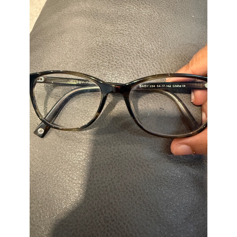 Warby Parker Daisy 234 Tortoise Shell Cat Eye Eyeglasses Frames 54-17-142